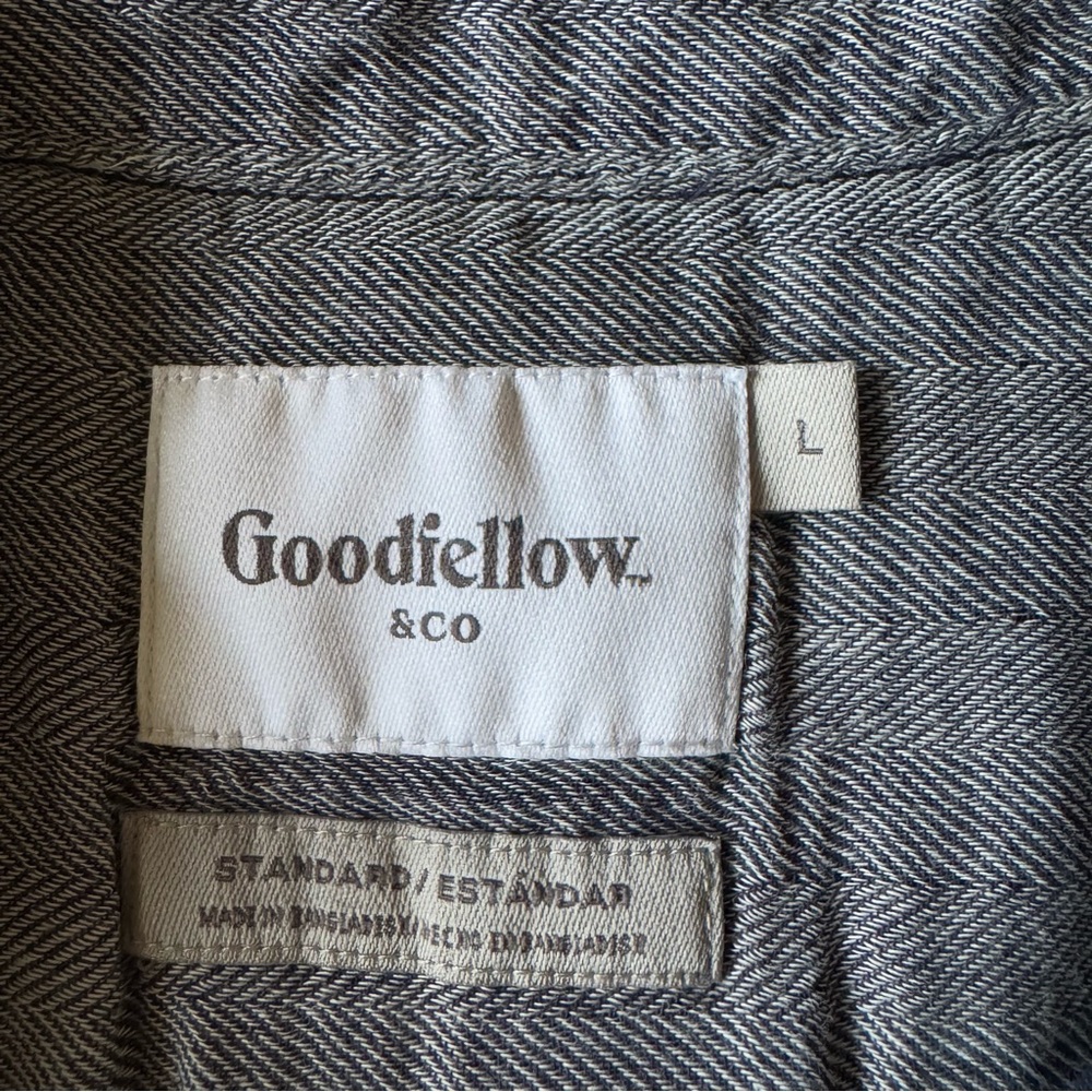 Gray button up - Picture 2 of 3